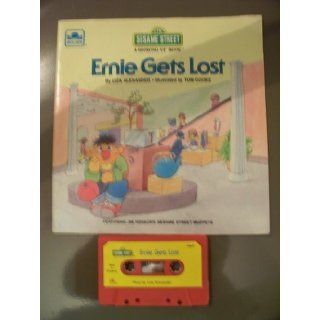 Sesame Street, Ernie Gets Lost, with Jim Henson's Muppets, Paperback book and Cassette Liza Alexander Books