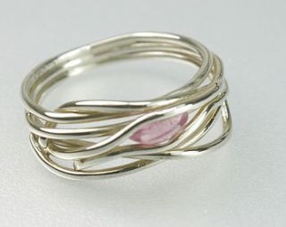 gold entwined ring by caroline brook