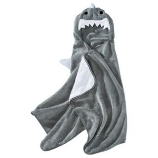 Circo Shark Hooded Towel   Skyline Gray