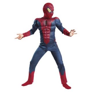 Boys Spider Man Movie Classic Muscle Costume