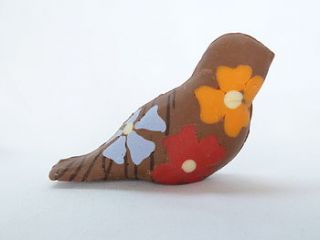 tropical flower chocolate bird by clifton cakes