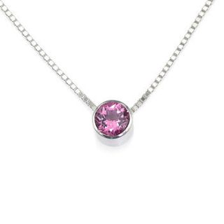 tourmaline necklace october birthstone by lilia nash jewellery