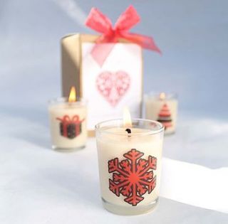 make your own christmas candles craft kit by hearth & heritage scented candles