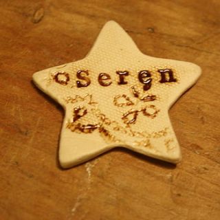 ceramic seren brooch by glosters