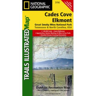National Geographic Maps Trails Illustrated Map Cades Cove / Elkmont