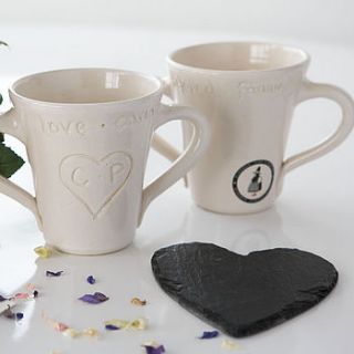 earthenware loving cup by blodwen general stores
