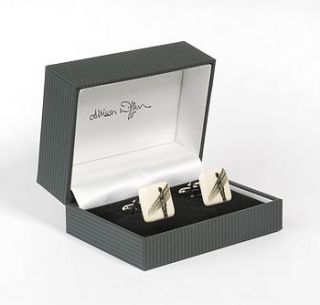 iconic newcastle/gatehead cufflinks by allison wiffen ceramics