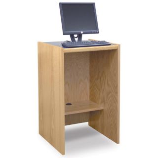 Benchmark End of Range Computer Stand