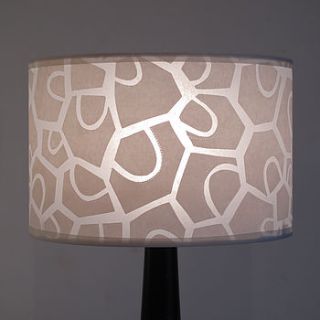 patchwork petal table lamp by helen rawlinson