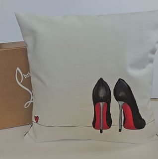 killer heels cushion by designer j