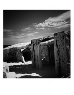 ruin, havana, cuba, black and white print by paul cooklin