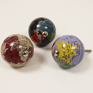 map atlas knobs set of three by lindsay interiors