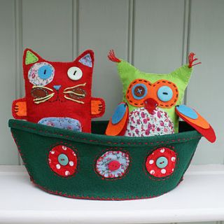 personalised owl & the pussycat craft kit by sparks living