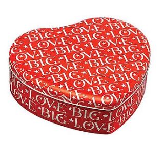 love heart tin by lily and lime