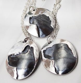 silver dog cameo necklace by jojojewellery