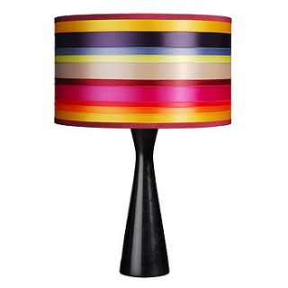 ribbon striped shade large by isabel stanley design