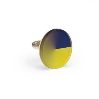spin circle ring, eight colours avail by inca starzinsky