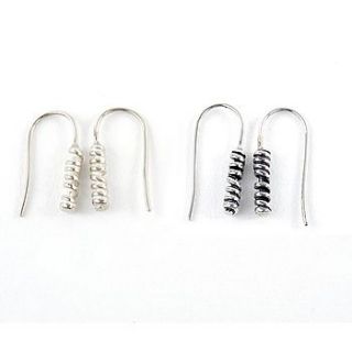 helix hook earrings by faith tavender jewellery