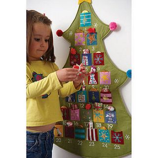 advent tree by cocoa bean