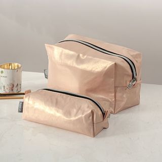 candy floss cosmetic purse and toiletry bag by jodie byrne