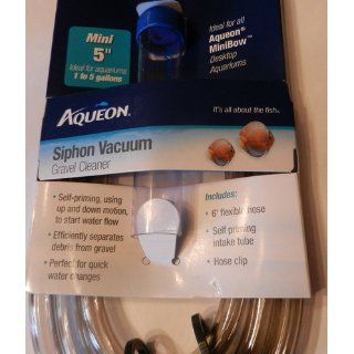 Aqueon 06229 Medium Siphon Vacuum Aquarium Gravel Cleaner, 9 Inch 