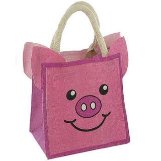 piggy jute bag by beecycle