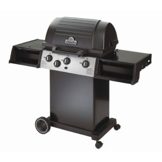 11 Cast Aluminum Propane Gas Grill with 3 Dual Tube Burners