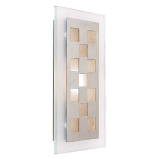 Access Lighting Aquarius Squares 1 Light Wall Sconce with Frosted