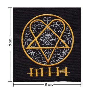 Him Heartagram Music Band Style 1 Embroidered Sew On Applique 