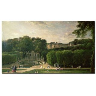 Trademark Fine Art The Park at St.Cloud, 1865 by Charles Daubigny
