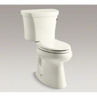 Kohler Highline 1.28 GPF Two Piece Comfort Height Elongated Toilet