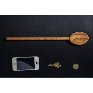 HIC Harold Imports Olive Wood Spoon, 12 Inch, Eddingtons Kitchen & Dining