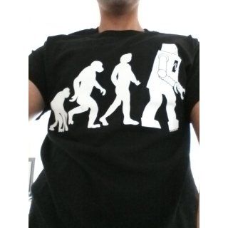 The Big Bang Theory Robot Evolution T shirt Tee Clothing