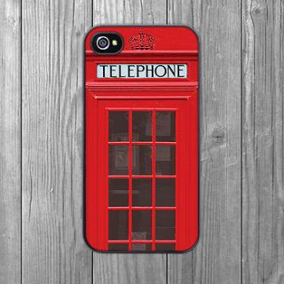 iphone case telephone box iphone case by crank