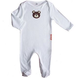 organic eco fi baby grow/ sleepsuit, selection of designs available by clever togs