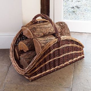 aurouge log basket by dibor