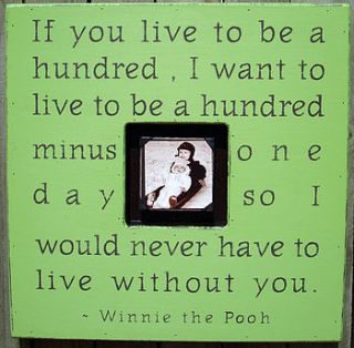 'if you live…' photo frame by box brownie trading