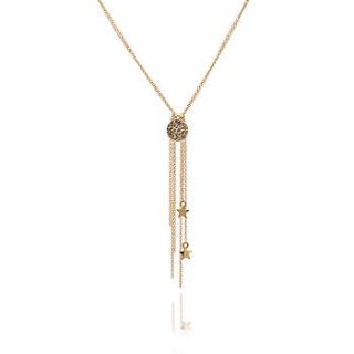 shooting star tassel necklace by cinderela b jewellery