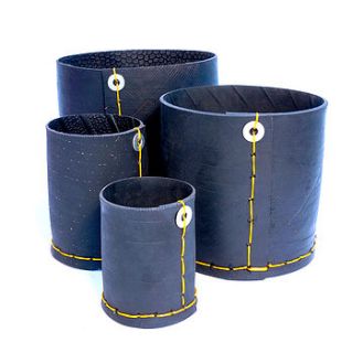 tyre storage pots by redpaperstar