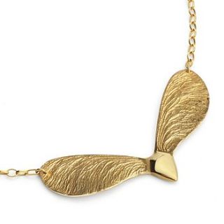 silver or gold wing necklace by torz cartwright jewellery