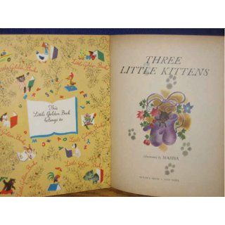 Three Little Kittens (Little Golden Book) Masha Books