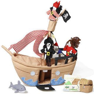 pirate ship soft play set by alphabet gifts & interiors