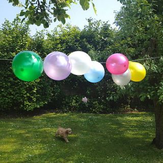 pearlised balloons by hopscotch of henley