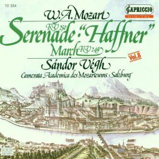 Mozart  Serenade Vol. 8 Haffner March in D Major, KV.249 Music