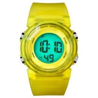 FMD Translucent Yellow Plastic Unisex Watch FMDX249 Watches
