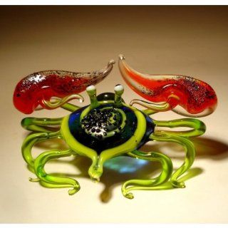 Blown Glass Art Sea Life Animal Figurine SEA CRAB   Collectible Figurines
