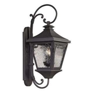 Forged Manor 2 Light Outdoor Wall Sconce