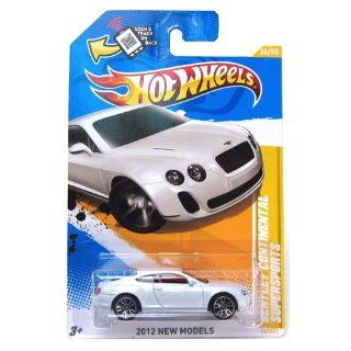Hot Wheels 2012 Bentley Continental Supersports WHITE, 36/247, New Models. 164 Scale. Toys & Games