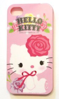 BUKIT CELL Sanrio Licensed Original Hello Kitty Flexible TPU SKIN Protector Case Cover (Flower) for Apple iPhone 4S / 4G / 4 (Fits any carrier AT&T, VERIZON AND SPRINT) + Free WirelessGeeks247 Metallic Detachable Touch Screen STYLUS PEN with Anti Dust 