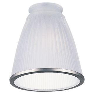 Sea Gull Lighting Frosted with Brushed Pewter Glass Shade for Ceiling